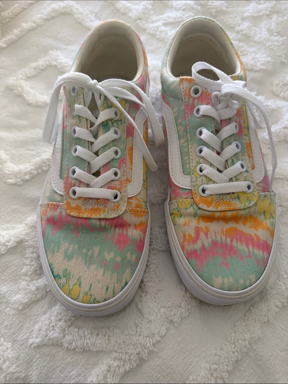 Vans Tie-Dye Pastel Multi Canvas Sneakers